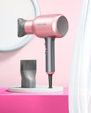 Wavytalk Professional Ionic Hair Dryer Blow Dryer with Diffuser and Concentrator for Curly Hair 1875 Watt Negative Ions Dryer with Ceramic Technology Nozzle for Fast Drying as Salon Light and Quiet