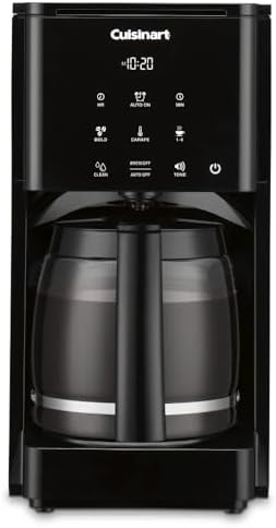 Cuisinart DCC-T20 14-Cup Programmable Coffeemaker Touchscreen, Black,Recertified