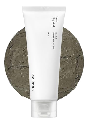 celimax The Real Noni Refresh Clay Mask | Clarifying Deep Pore Cleansing, Hydrating, Pore Minimizer, For Oily Combination Skin, Blackhead, Korean Face Mask,120g