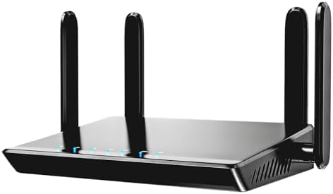 2.4ghz WiFi Router, Portable Travel Easy Setup Wireless Internet Network Pocket-Sized Long Range Wi-Fi Routers, High Speed up to 300mbps for Hotel Home Smart TV PC Computer Phone Gaming