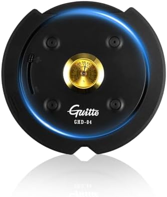 GUITTO Guitar Humidifier Acoustic Soundhole Cover, 2 in 1 Humidity GHD-04
