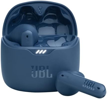 JBL Tune Flex - True Wireless Noise Cancelling Earbuds (Blue), Small (Renewed)