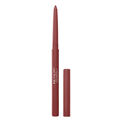 Revlon Colorstay Lip Liner Makeup with Built-in-Sharpener, Longwear Rich Colors, Smooth Application, 660 Mauve, 0.01 Oz