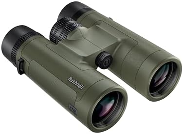Bushnell R3 8x42 Binoculars with Vault Lite Bino Chest Harness, HD Optical System, Fully Multi-Coated Lenses, EXO Barrier, IPX7 Waterproof - Binoculars for Bird Watching and Hunting