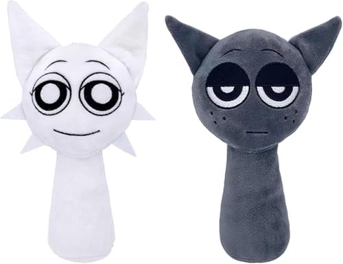 Super JAKES Sprunki Plush, Sprunki Game Plush Toys,Soft Stuffed Animal Pillow Figure Doll Christmas Birthday Gifts for Adult Kids (2PCS)