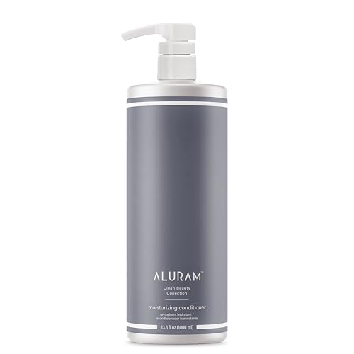 Aluram Coconut Water Moisturizing Conditioner for Men and Women, Clean Hydration and Shine for Medium to Coarse Textured Hair