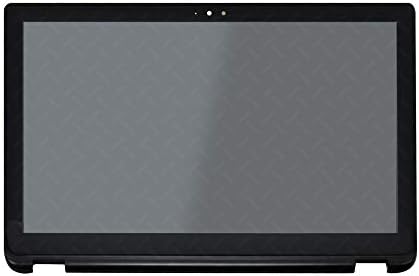 LCDOLED Replacement 15.6 inches FullHD 1080P IPS LED LCD Display Touch Screen Digitizer Assembly with Bezel for Toshiba Satellite Radius P55W-B Series P55W-B5220 P55W-B5112 P55W-B5224 P55W-B5318