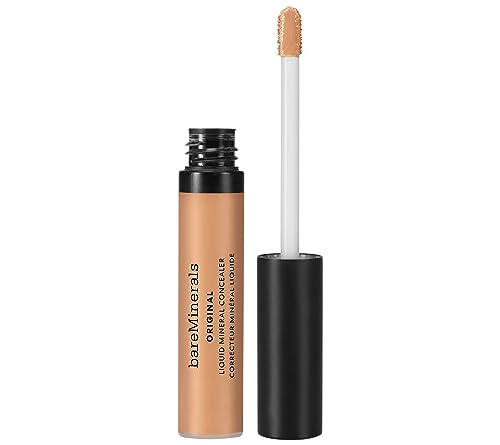 bareMinerals Original Liquid Mineral Concealer, Brightening Dark Circle Eye Concealer, Reduces Look of Fine Lines, Buildable Coverage, Vegan