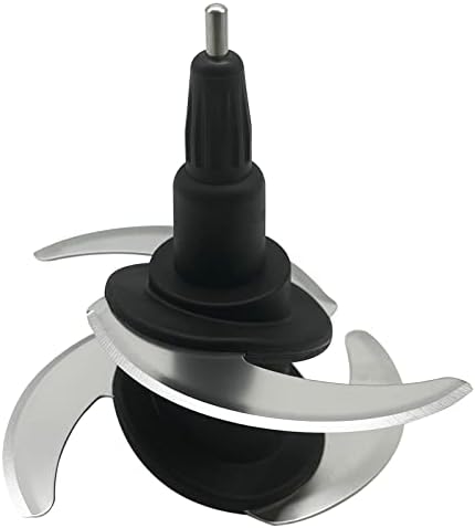 Blender 4 Blade Replacement for Ninja 64-oz 72-oz Food Processor Bowl Chopping Blade 319KKU770 Fits Ninja 8-Cup 9-Cup Pitcher CT682SP BL681A BL682 BL770 BL770AMZ BL772 BL910 BN600 BN601 BN800 BN801