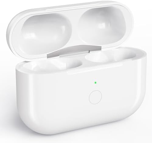 Wireless Charging Case Compatible for AirPods Pro 1st & 2nd Generation, Upgraded Replacement Wireless Charging Case Compatible with Airpods Pro 1/2(No Earbuds)