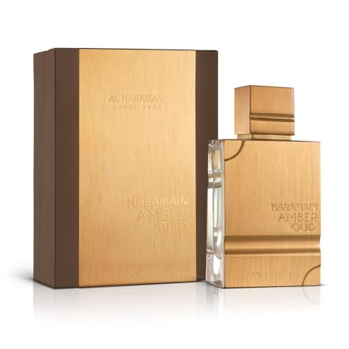 Al Haramain Amber Oud Gold Edition - Arabian Perfume for Women and Men - Unisex Fragrance - Long Lasting Amber Cologne for Men and Women - 2 oz