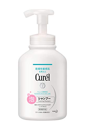 CUREL Foam Shampoo Pump, 16.2 fl oz (480 ml)