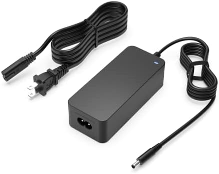65W 45W Laptop Charger Fit for Dell Latitude 3520 3420 3320 Laptop, (Safety Certified by UL) Round Connector, 10Ft Power Cable