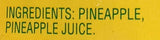 Del Monte MONTE Sliced Pineapple in 100% Juice, Canned Fruit, 12 Pack, 15.25 oz Can 15.25 Ounce (Pack of 12)