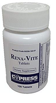 Rena-Vite Tablets, 100 Tablets Per Bottle (4 Bottles)