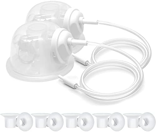 Baby CaraCups Wearable Milk Collection, Portable Hands Free Breast Milk Collection Cup Set, Compatible with for Spectra S1 / S2, Medelaa, Lansinohh, 99.9% Separable Electric Breast Pumps, 2PC