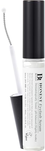 BENTON HONEST Eyelash Serum - Valentines Day Gifts for Her, Korean Skin Care Lash Serum with Hyaluronic Acid & Peptides | Eyelash Growth & Eyebrow Growth Serum (0.33 fl oz)