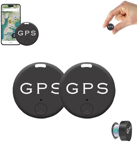 Promax Easyfind Mini Magnetic GPS Tracker,Easyfind Mini Magnetic GPS Tracker,GPS Tracker Strong Magnetic Car Vehicle Tracking Anti-Lost,GPS Tracker for Car Hidden, GPS Tracking Device(2PCS)