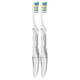 ORAL-B Pulsar Gum-Care Battery Powered Toothbrush, Soft, 2 Count (Colors May Vary), 1 Count (Pack of 2)