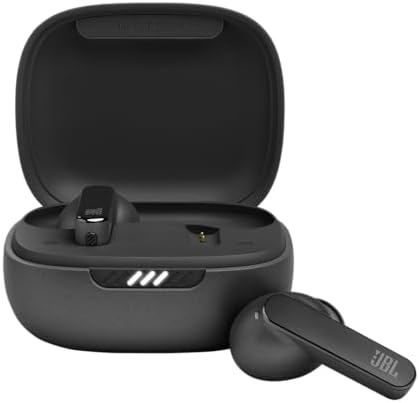 JBL Live Pro 2 - True Wireless Noise Cancelling Earbuds, up to 40 Hours of Playback with Wireless Charging, 6 mics for Perfect Calls, Touch & Voice Control, IPX5 Water Resistant (Black)