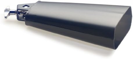Stagg CB307BK 7.5" Rock Cowbell for Drumset,Black