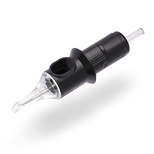 STIGMA #12(9RS) Standard Disposable Tattoo Needle Cartridges with Membrane Safety Cartridges for Tattoo Artists Round Shader 20Pcs Standard Pack EN05-20-1209RS