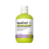 DevaCurl Ultra Defining Gel Strong Hold No-Crunch Styler, Fragrance Free & Hypoallergenic