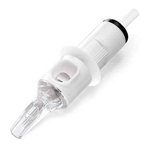 Hawink Tattoo Cartridge Needles #10 Bugpin 19 Curved/Round Magnum M-Taper 20PCS with Membrane Professional Disposable EN05S-20-1019RM