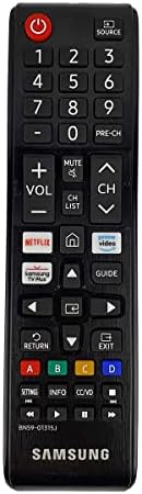 Samsung OEM Remote Control with Netflix Hotkey - Black (BN59-01315J)