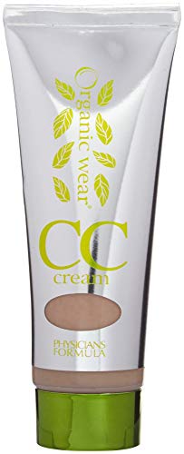 PHYSICIANS FORMUILA Organic Wear 100% Natural Origin CC Cream, Light/Medium, 1.2 Ounce