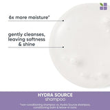 Biolage Hydra Source Shampoo | Hydrates & Moisturizes Dry Hair | Helps Repair Split Ends | Paraben-Free | For Dry Hair | Salon Shampoo | Weightless, Soft Finish | Vegan | Cruelty Free | 13.5 Fl. Oz