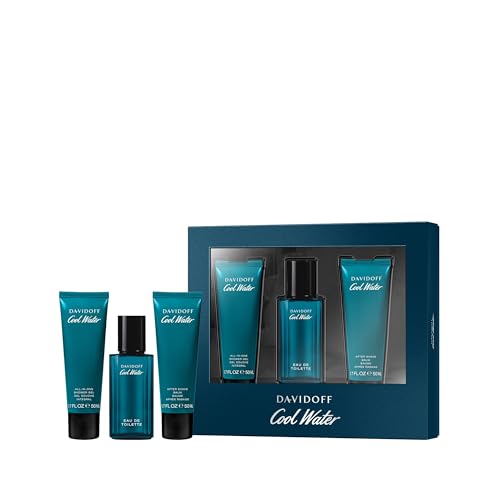 Davidoff Cool Water Eau de Toilette – Aromatic Men's Cologne – With Notes of Coriander, Mint, Lavender & Amber – Long Lasting Fragrance