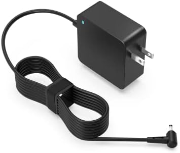 UL Listed 65W AC Charger Fit for Asus Q407IQ Q407I Q407 Q4071 Q427FL Q427FA Q427F Q427 Q427FL-BI7T5 2-in-1 13.3 Inches FHD Laptop 7.5Ft Power Supply Adapter Cord