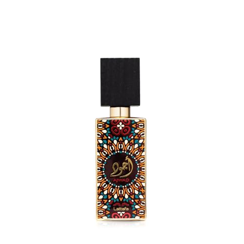 Lattafa Ajwad for Unisex Eau de Parfum Spray, 2.04 Ounce / 60 ml