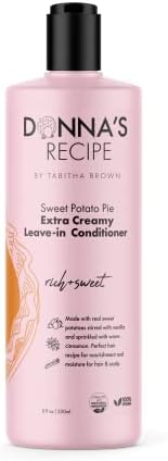 Donna's Recipe by Tabitha Brown Leave-in Conditioner (LOC System) Sweet Potato Pie Extra Creamy