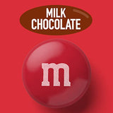 M&M’S Red Milk Chocolate Candy, 2lbs of M&M'S in Resealable Pack for Candy Bars, Birthday Parties, 4th of July, Christmas, Valentine's Day, Dessert Tables & DIY Party Favors