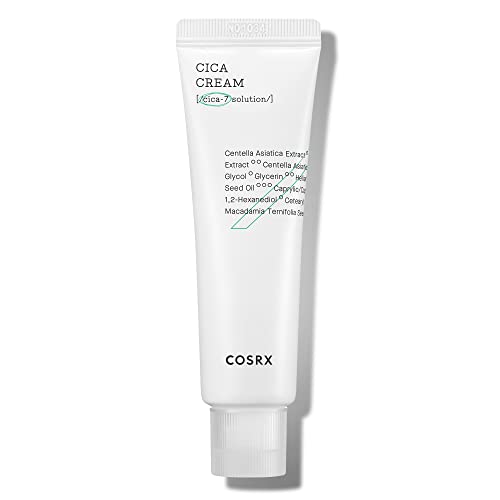 COSRX Pure Fit Cica Cream, 50ml / 1.69 fl.oz | Centella Asiatica Face Moisturizer Recommended for Acne-Prone Skin, Reduce Redness | Not Tested on Animals, Korean Skincare