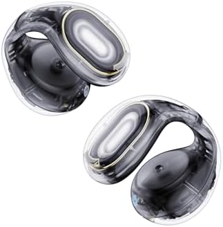 Soundcore C30i, Open-Ear Earbuds, Clip-On Headphones, Lightweight Comfort, Stable Fit, Firm-Shell Design, Attachable Ear Grips, Big Drivers for Clear Audio, 30H Play, IPX4 Water-Resistant(Renewed)