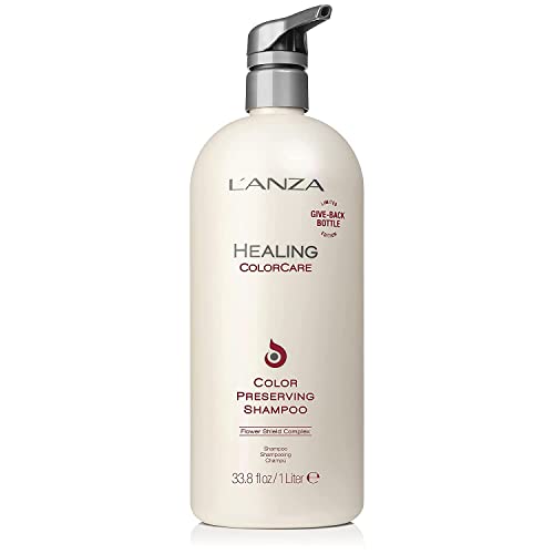 L'ANZA Healing ColorCare Color Preserving Shampoo, Hair Dye Shampoo to Protect Color and Restore Damage, For Healthy and Vibrant Hair with Shampoo for Color-Treated Hair, Luxury Hair Care