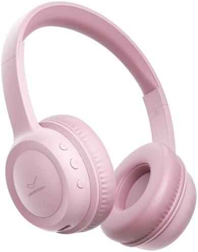 Kids Bluetooth Headphones,Kids Headphones Wireless with 85dBVolume Limiter, 30H Playtime, Adjustable Headband,Over-Ear Headphones for Kid School Online Class Travel