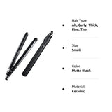 TYMO SWAY Hair Straightener with 10s Fast Heating, 1 Inch Professional Flat Iron Curling Iron in One with 32 Adjustable Temp, Automatic Shut Off, Dual Voltage