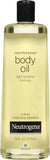 Neutrogena Body Oil Light Sesame Formula, Dry Skin Moisturizer & Hydrating Body Massage Oil, for Radiant & Healthy Looking Glow, Nourishing Bath Oil for Sheer Moisture, 16 fl. oz