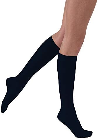 BSN Medical 121509 JOBST Compression Stocking, Knee High, 20-30 mmHG, Closed Toe, Medium, Midnight Navy