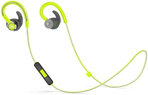 JBL Reflect Contour 2.0 - In-Ear Wireless Sport Headphone with 3-Button Mic/Remote - Green