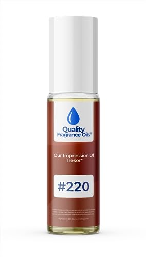Quality Fragrance Oils' Impression #220, Generic fragrance compatible with Tresor (10ml Roll On)