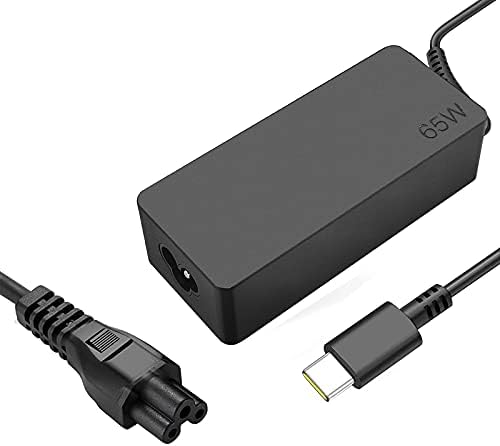 65W 45W USB C Laptop Charger for Lenovo Thinkpad L480 L580 L590 E480 E580 T480 T580 E14 E15 X13 L13 L14 L15 T14 T15 P51s P52s P43s P53s Chromebook C330 300e 100e 500e S330 Power Supply Cord