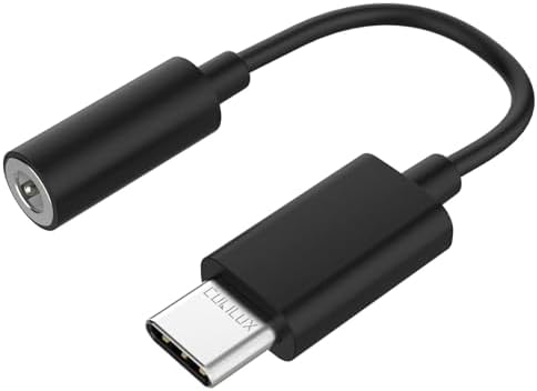 USB C Headphone Adapter for Google Pixel 9/8/7/6 Pro 8a/7a/6a, Type C to 3.5mm Dongle Compatible with iPhone 16/15 Pro Max, iPad Pro 13/12.9/11 iPad Air, 13/5th/4th, Samsung Galaxy S25/S24/S23/S22