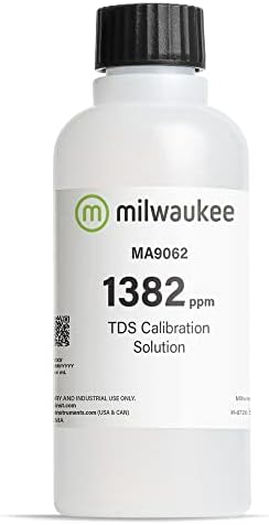 Milwaukee MA9062 1382 ppm TDS Calibration Solution, 230mL Bottle