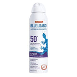 Blue Lizard Sport Mineral Sunscreen Spray SPF 50+, Dermatologist-Recommended Brand, Broad-Spectrum UVA/UVB Protection, Water-Resistant, Zinc Oxide Formula, Vegan, 5 fl oz