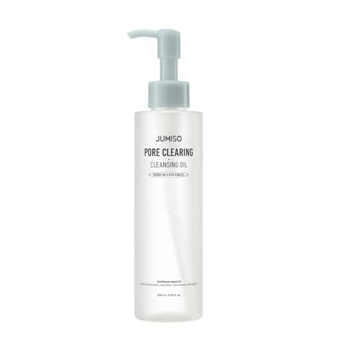 JUMISO Pore Clearing Cleansing Oil 200ml | Kbeauty, Gentle Oil Cleanser, Makeup Reomver, For Sensitive Skin